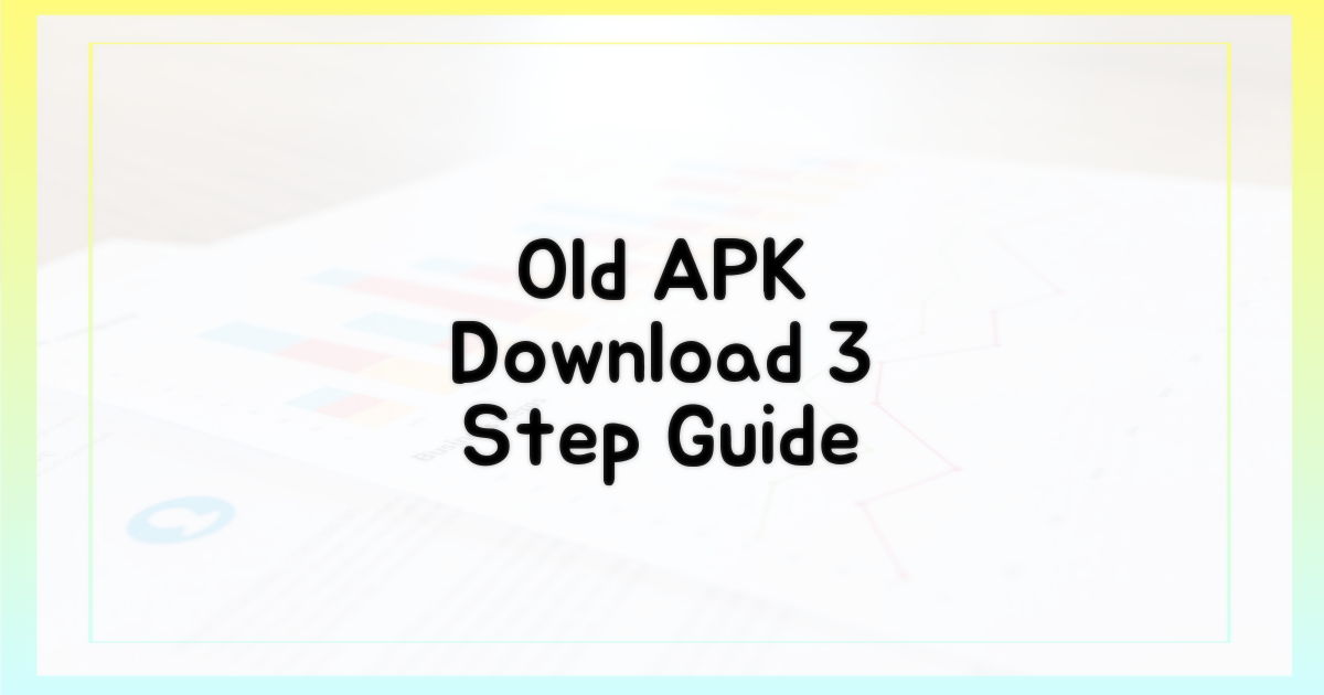3단계: 구버전 APK 다운로드