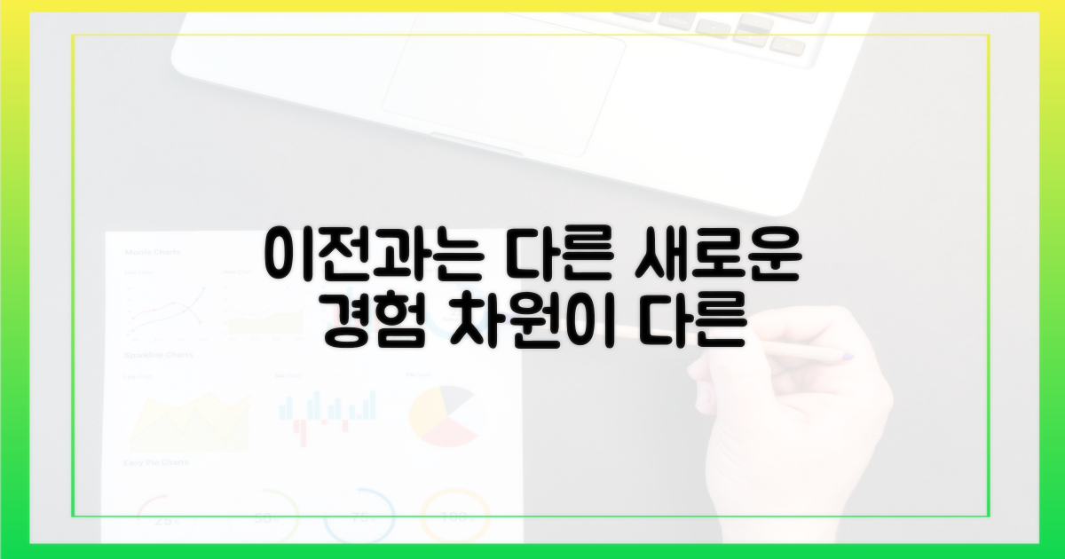 이전과 다른 경험