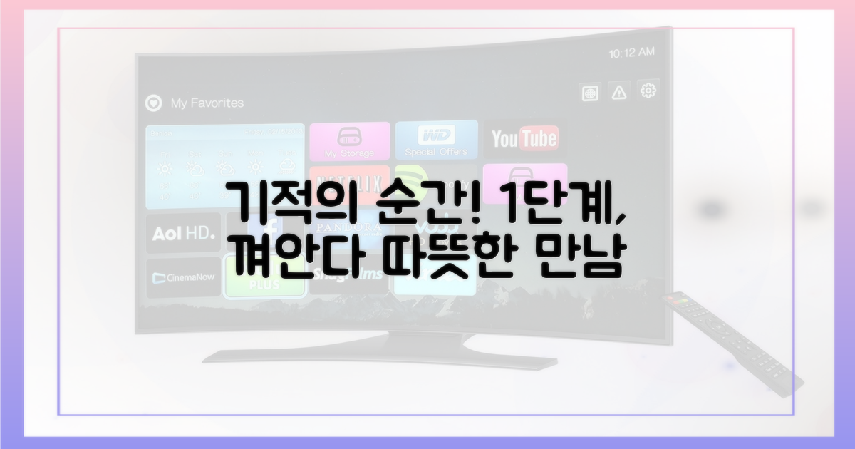 1단계, 껴안고 맞이한 기적