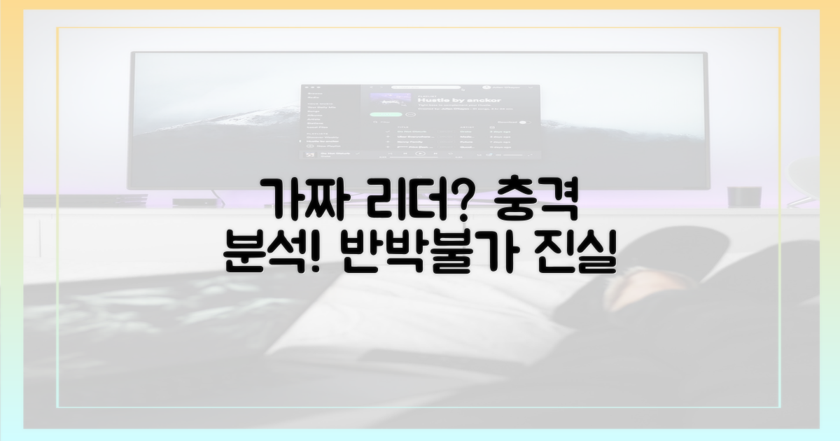 가짜 지도자' 평가, 반박 불가?