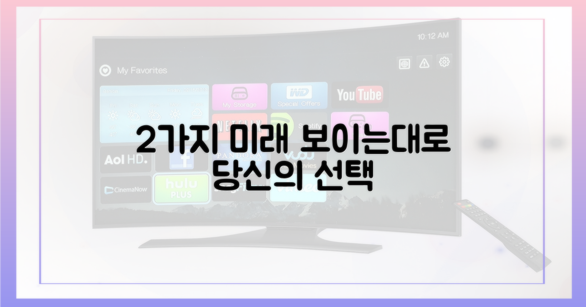 2가지 미래 암시