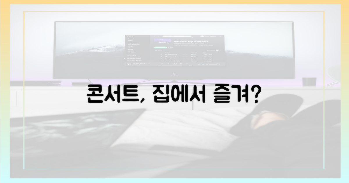 콘서트, 안방서도 볼 수 있을까?