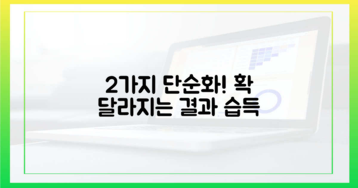 2가지 단순화 전략