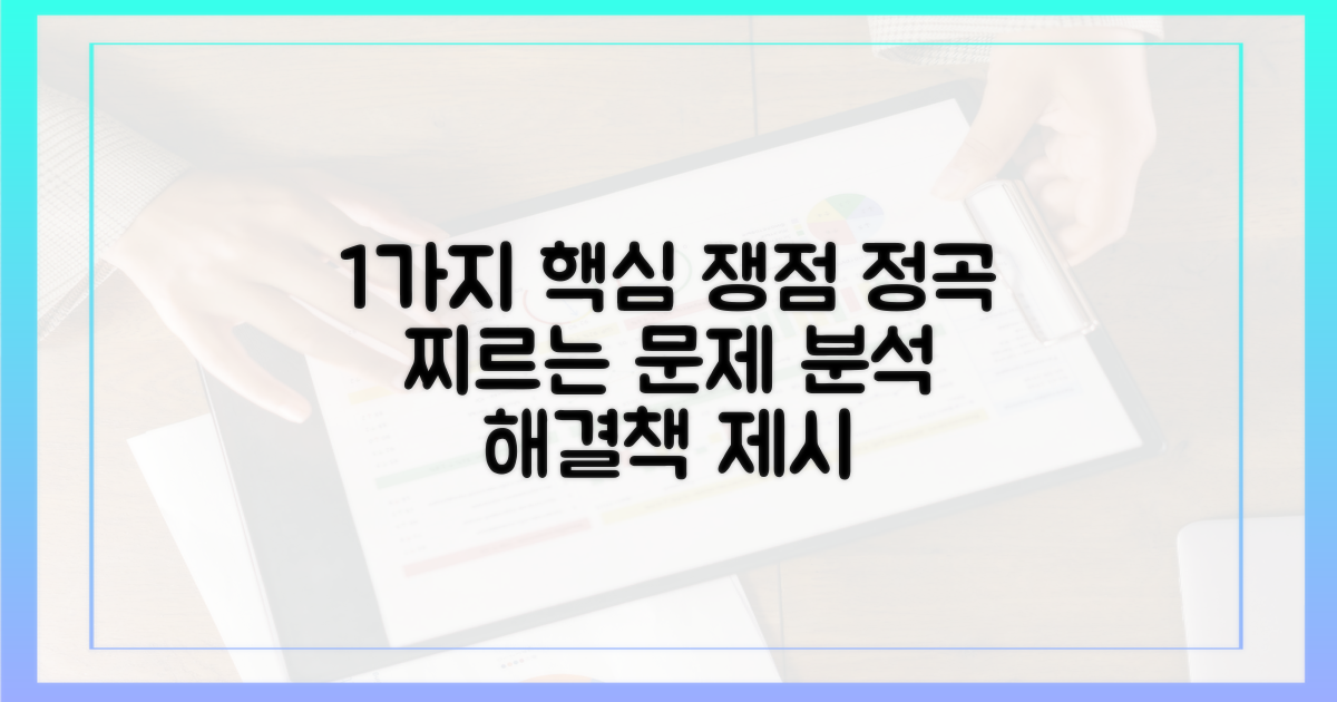 1가지 핵심 쟁점