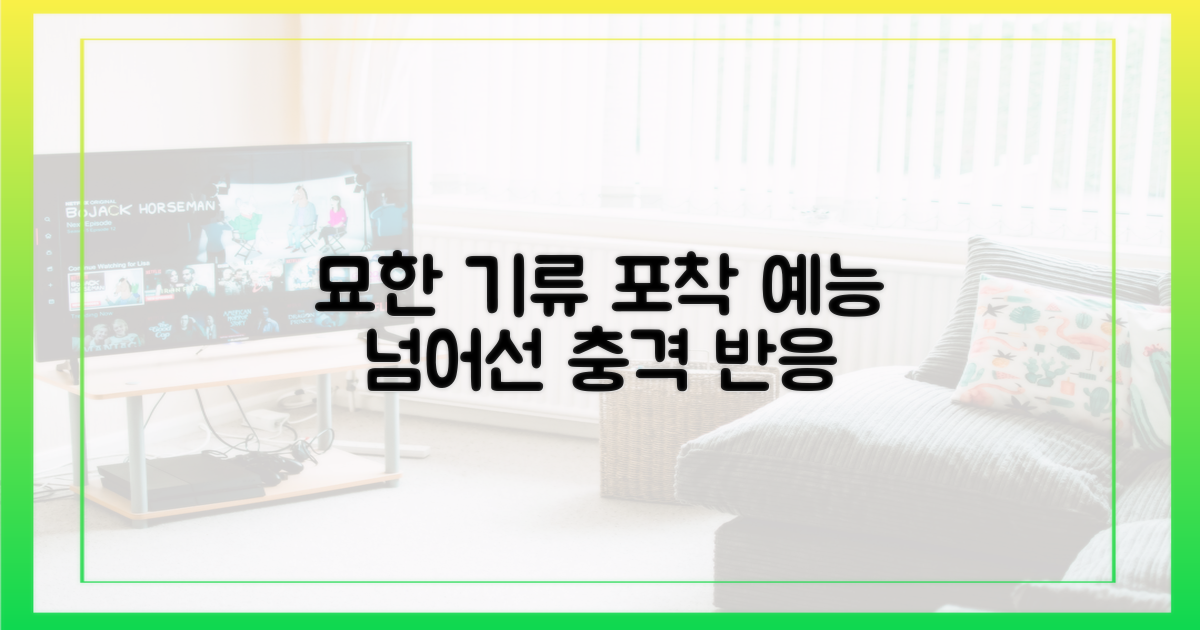 예능 넘어선 묘한 기류 포착