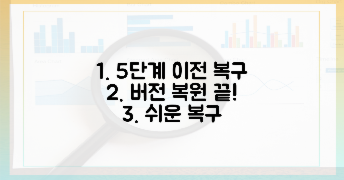 5단계 이전 버전 복구