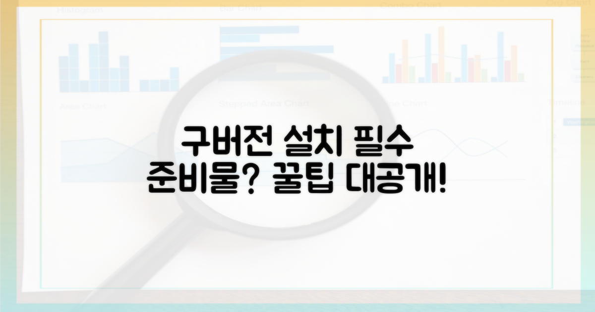 구버전 설치, 무엇을 준비할까?