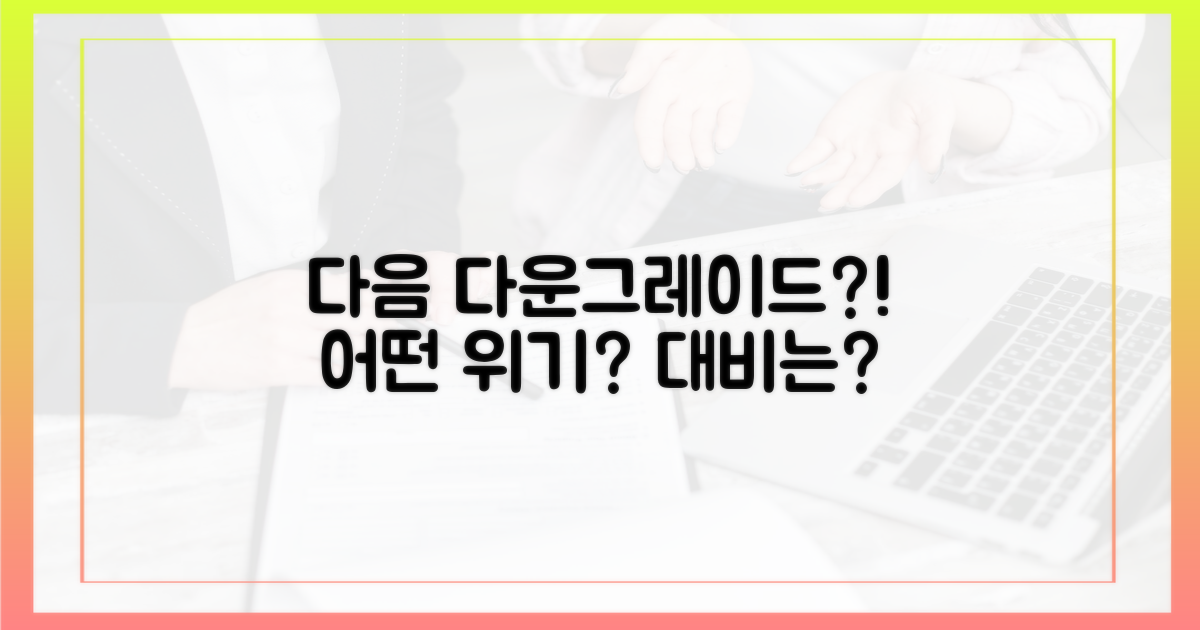 다음 다운그레이드엔?