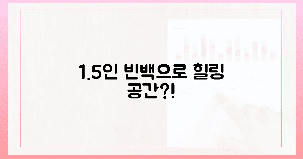 1.5인 빈백으로 나만의 힐링 공간 만들 수 있을까?