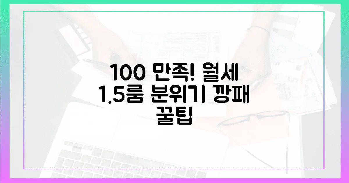 100% 만족! 월세집 1.5룸, 분위기 깡패 만드는 노하우?