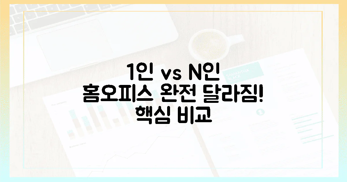 1인 가구 vs N인 가구, 홈오피스 달라짐