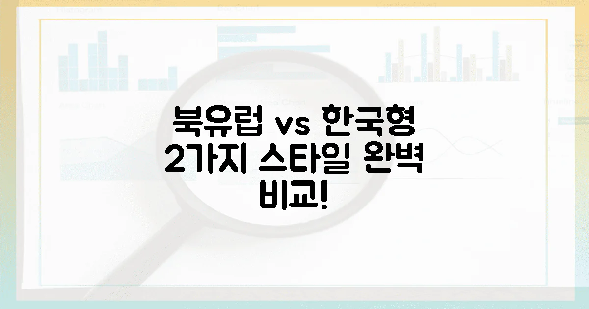 2가지 스타일, 북유럽 vs 한국형