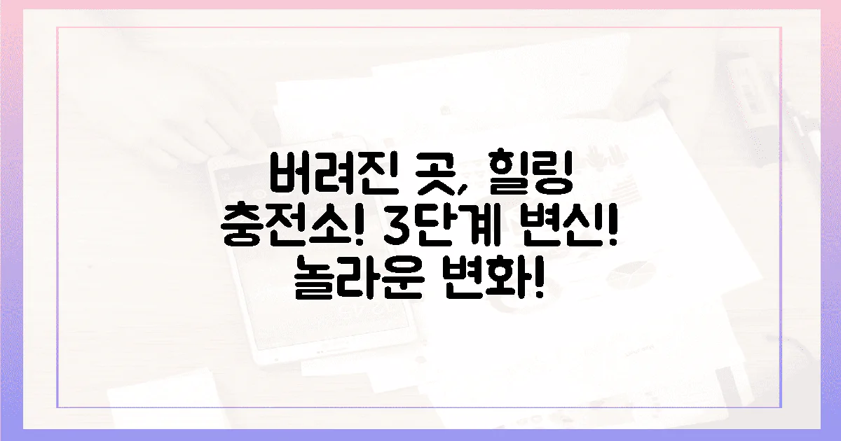 버려진 공간'이 '힐링 스테이션'으로 변신하는 3단계