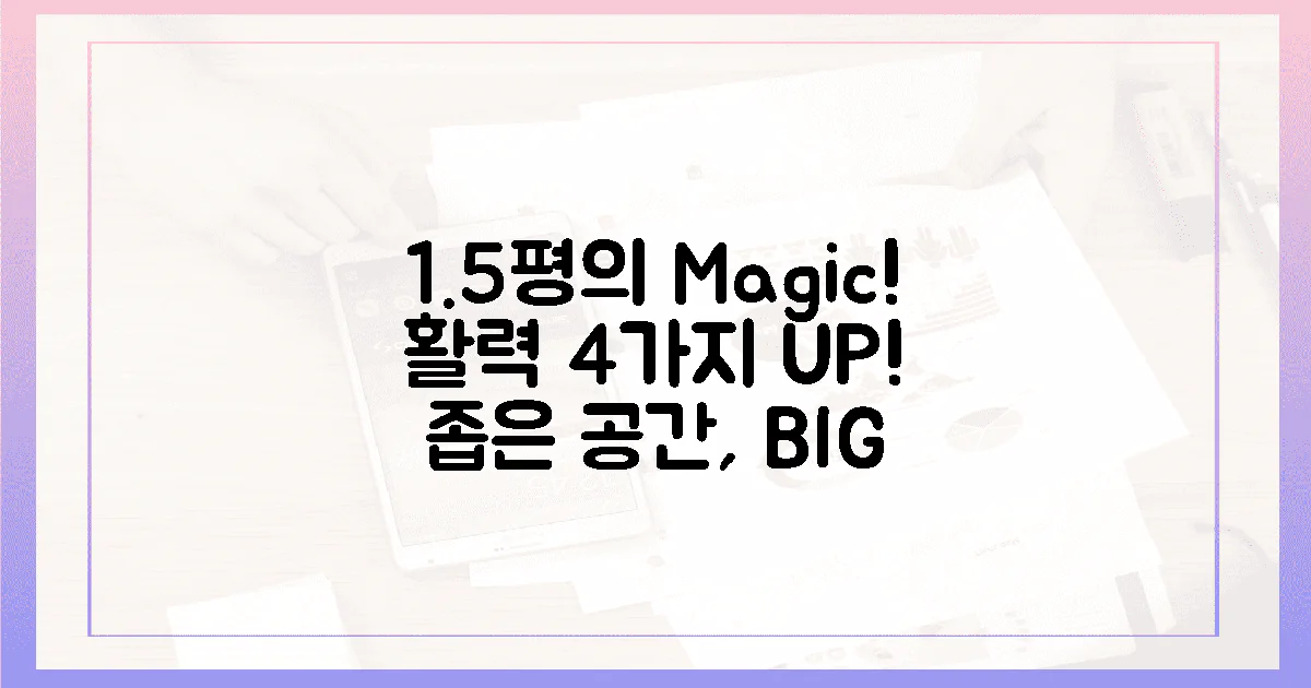 1.5평 입구, 4가지 활력 더하기