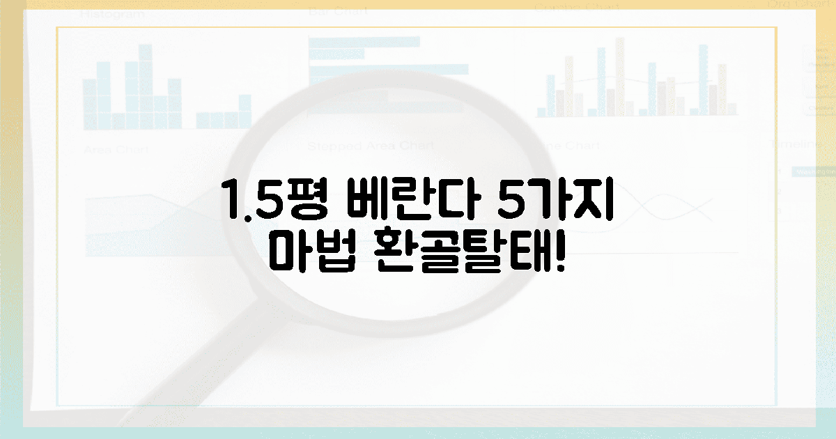 1.5평 베란다, 5가지 마법으로 환골탈태!