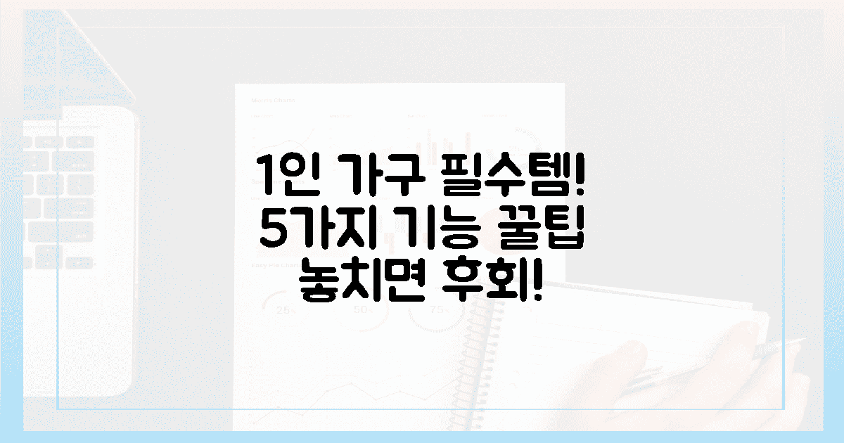 1인 가구 필수템, 5가지 기능 확인!
