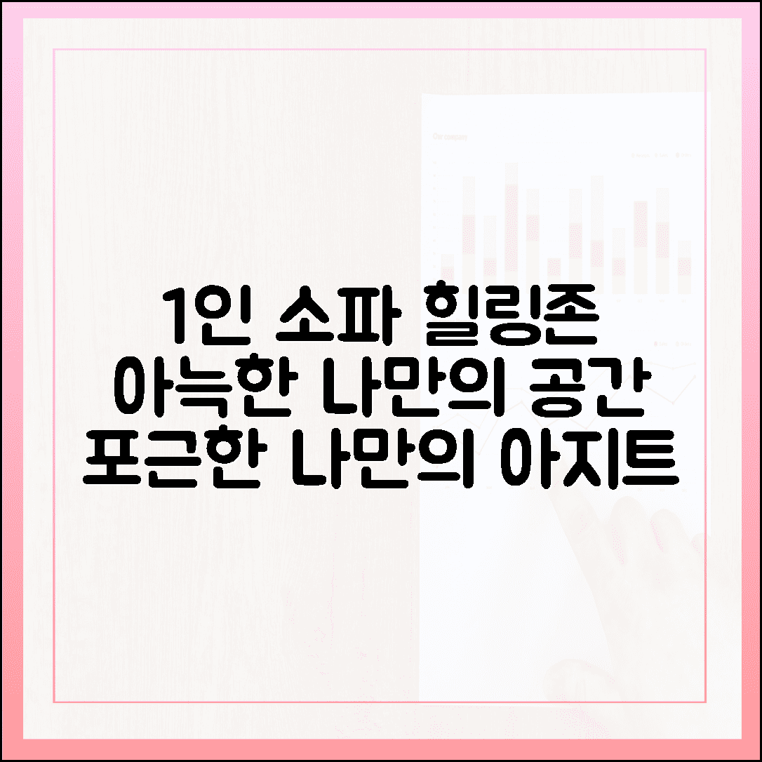 나만의 아늑한 아지트, 포근한 1인 소파로 꾸미는 힐링존 만들기