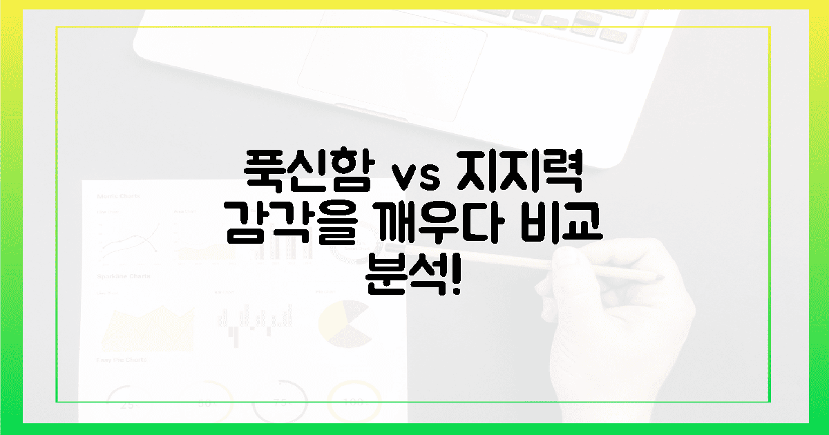 푹신함 vs 지지력, 감각을 깨우는 비교
