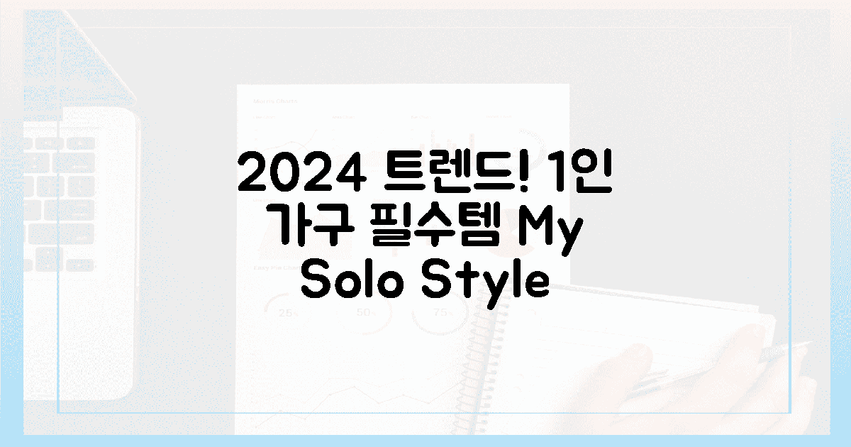 2024년 트렌드, 1인 가구 소품