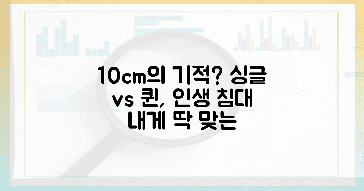 10cm 차이, 인생 침대? 슈퍼싱글 vs 퀸 비교