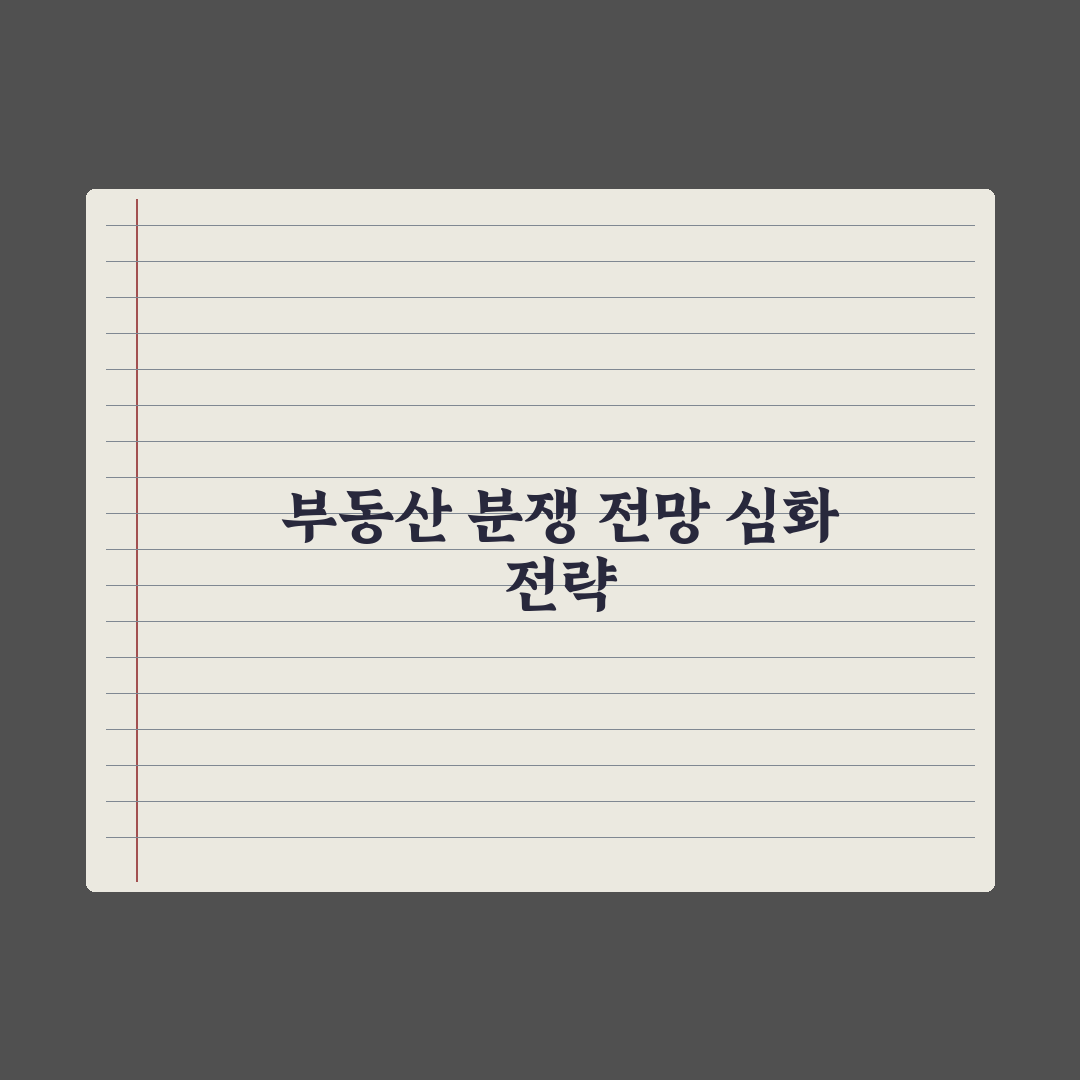 부동산 거래 분쟁 - 조정·소송 절차 실전가이드: 전문가의 5단계 핵심