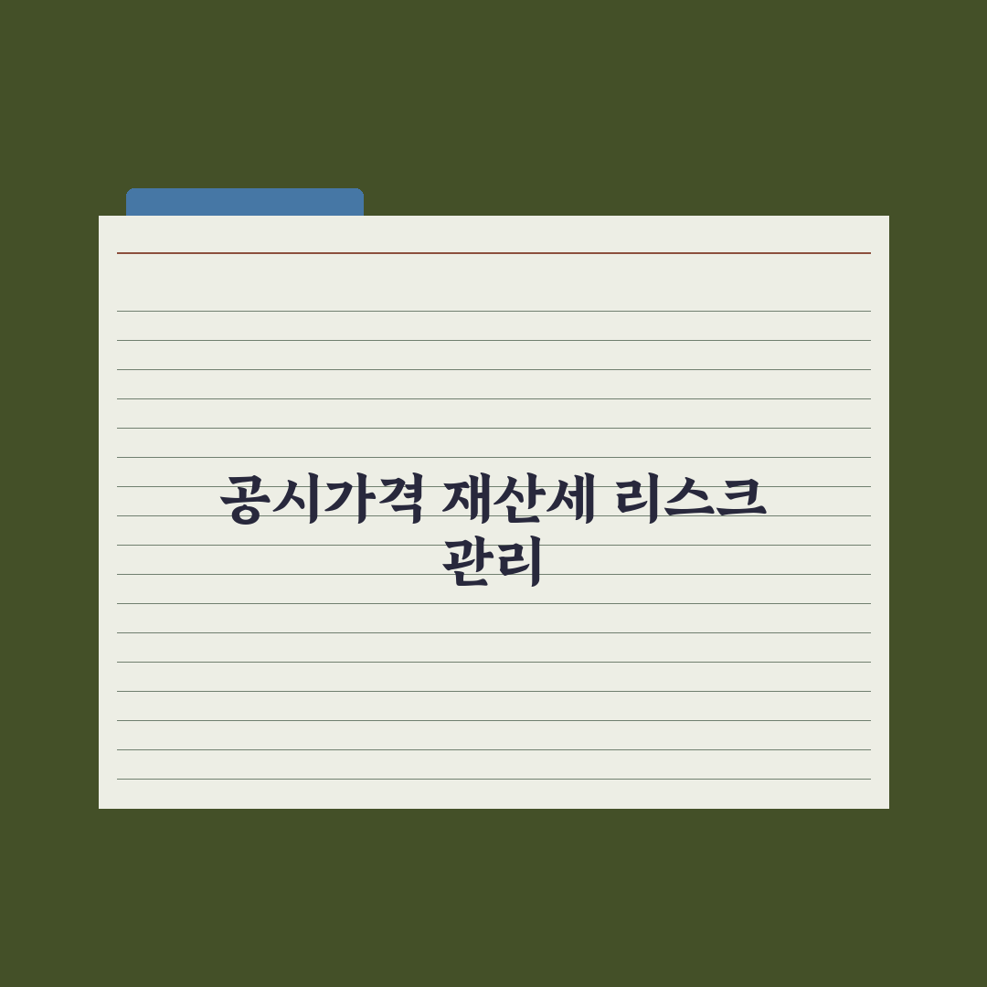 재산세 계산법 - 공시가격 기반 완벽가이드: 실무자가 검증한 5가지 핵심 로직