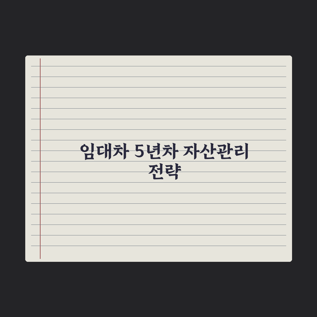 임대차 5년차 - 정책 변화와 대응 심층분석: 전문가가 꼽은 5대 핵심