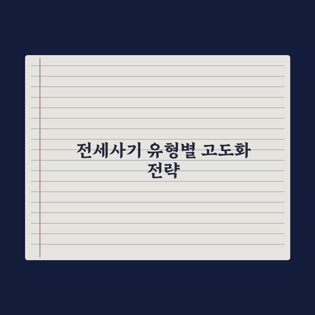 부동산 거래 사기 유형 - 깡통전세·전세사기 심층분석: 실무자 검증 5선