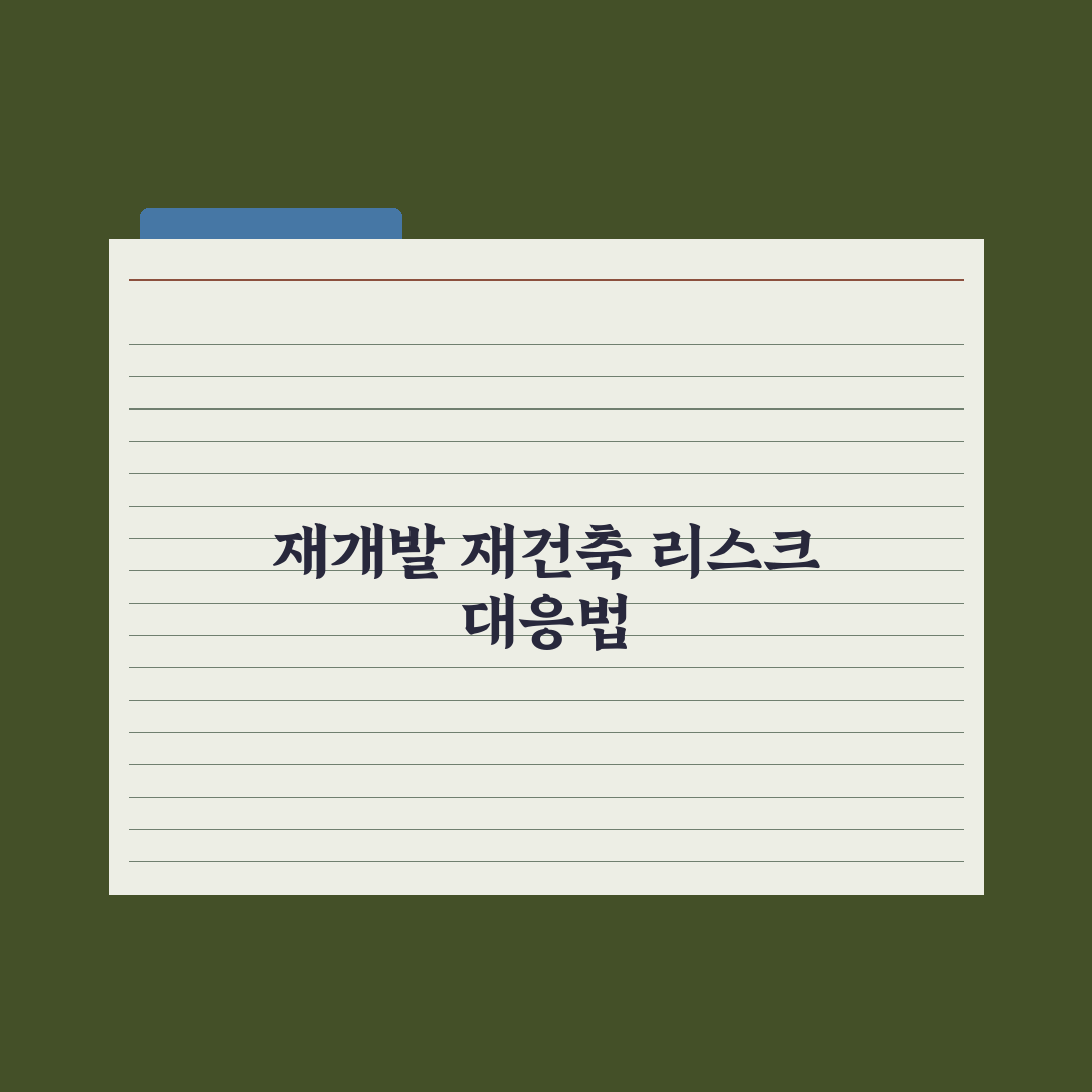 재개발·재건축 단계 - 조합설립부터 입주까지 완벽가이드: 전문가의 5단계